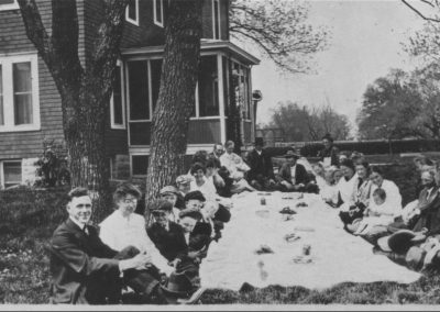 Picnic in the grass