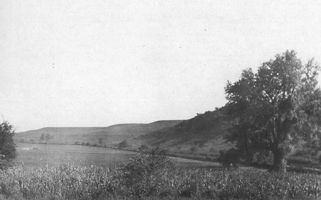 1922, the bluffs, no trees