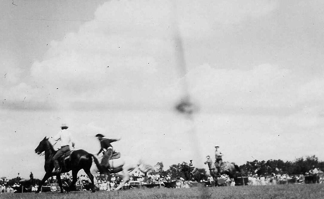 1948, July 4 rodeo at Cassoday