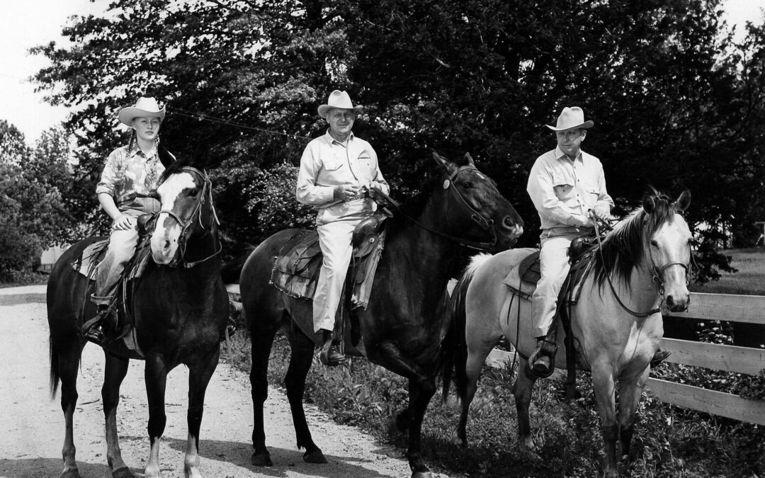 1950, June, 3 generations, Mary Ann, Henry and Wayne Rogler