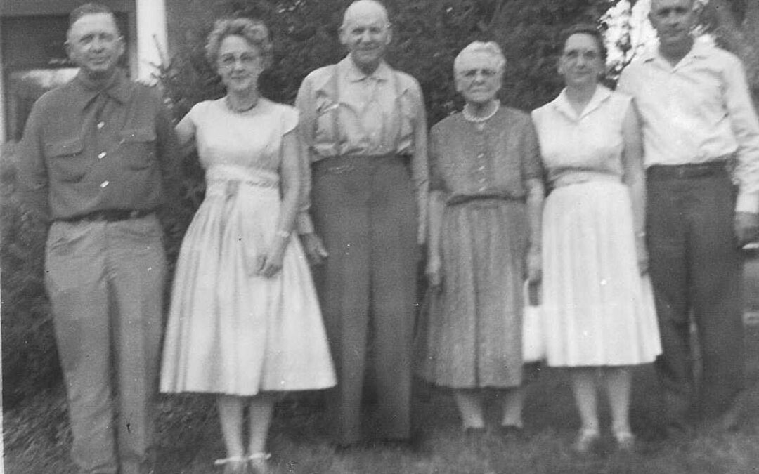 1960 Wayne, Helen, Henry, Maud, Irene and George