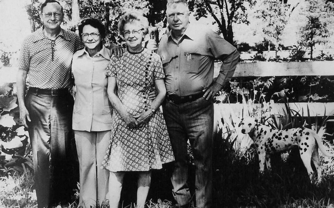 1975 June, George, Irene, Helen and Wayne Rogler